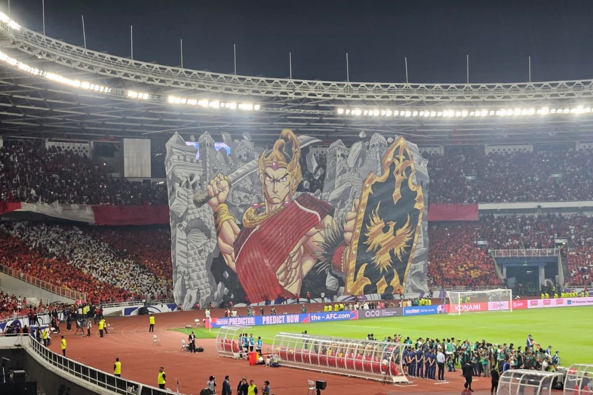 Berhiaskan Tifo: Koreografi Pendekar Wayang dalam Pertarungan Indonesia vs China